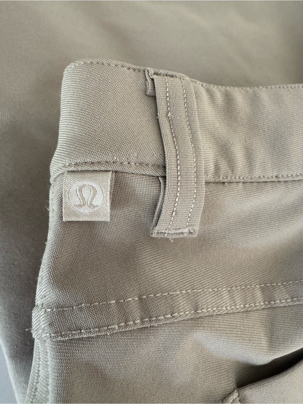 lululemon athletica Men's Light Tan Chino-Style Pants